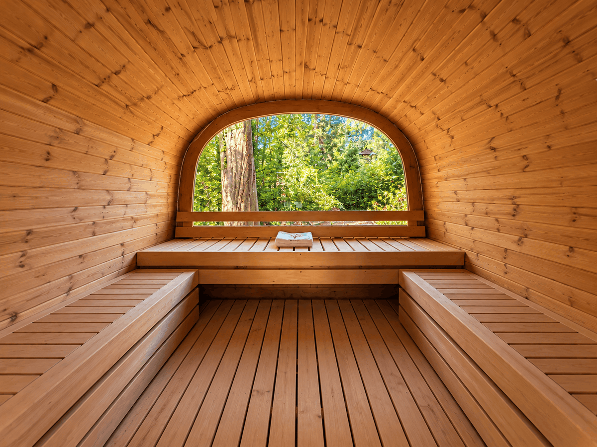 Bain nordique du Spa Nature au Domaine de Wail