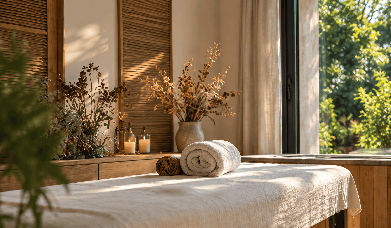 Espace de massage et de relaxation au Spa Nature Legends Resort